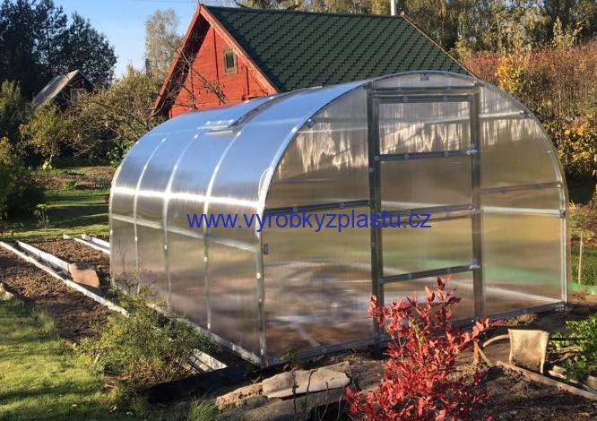Zahradní skleník BALTIK, 3x2 m - včetně polykarbonátu - 6 mm