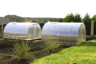 Zahradní skleník AGRUS - 3, 3x2x2 m - včetně polykarbonátu - 4 mm