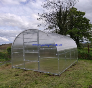 Zahradní skleník BALTIK, 3x2 m - včetně polykarbonátu - 4 mm